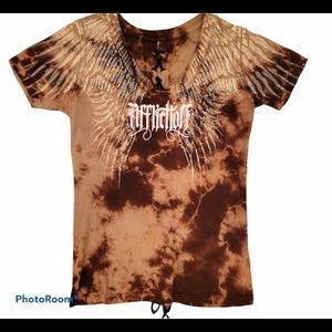 Affliction top size small NWOT